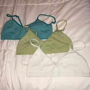 3 Pack Girls Sports Bras (youth)